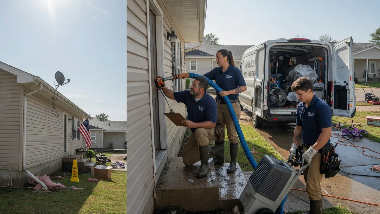 Ceiling Water Damage Restoration in Fairview, WV near me